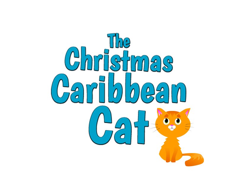 The Christmas Caribbean Cat